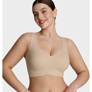 BRAND NEW Seamless Nude Wireless Comfort Bra - Everyday Support